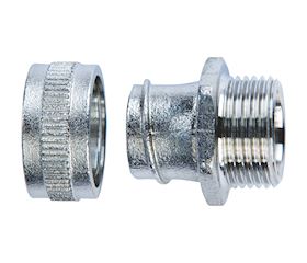 SSU M - High-Temperature Stainless Steel Fitting for Corrugated Metal Conduit